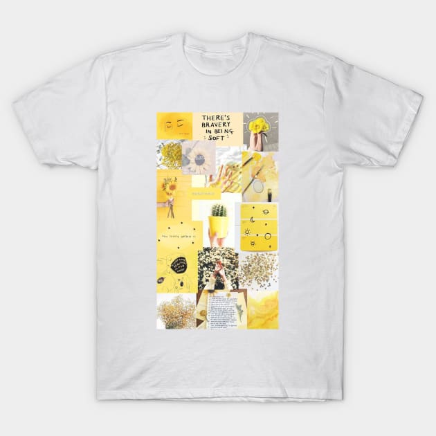 Lemon Moodboard T-Shirt by giantplayful